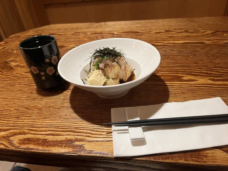 Agedashi Tofu — Japanese appetizers recipe, served and ready to eat