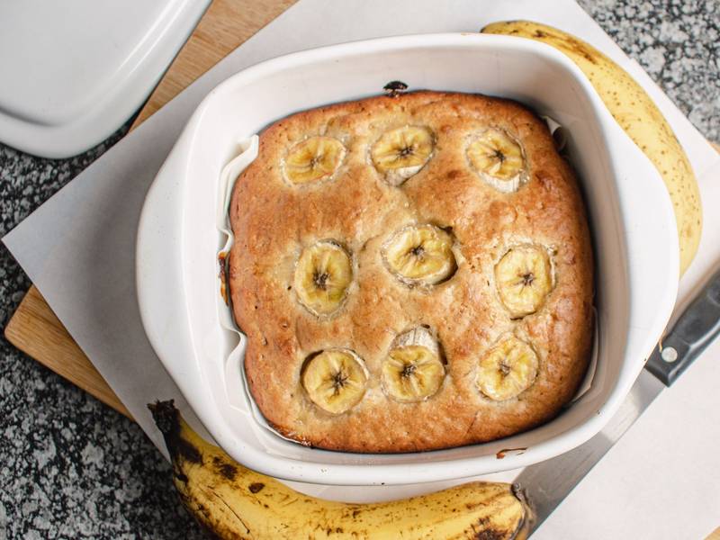 Air Fryer Banana Bread