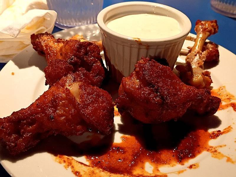 Air Fryer Chicken Wings — American appetizers recipe, served and ready to eat