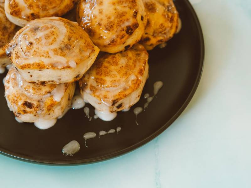 Air Fryer Cinnamon Rolls