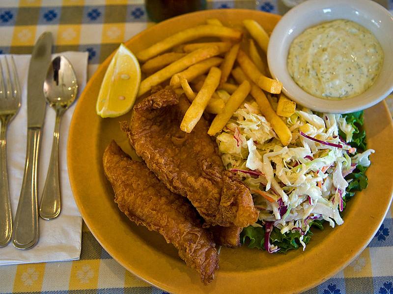 Air Fryer Fish and Chips