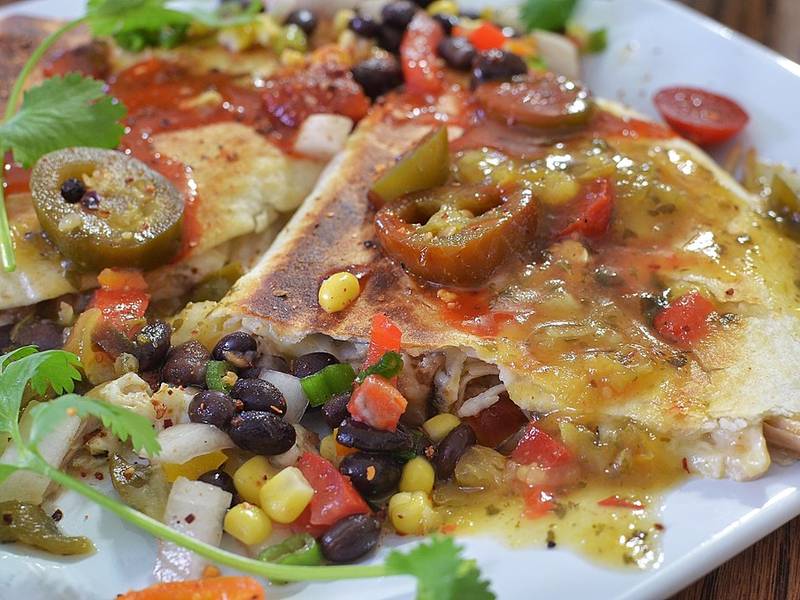 Air Fryer Quesadilla