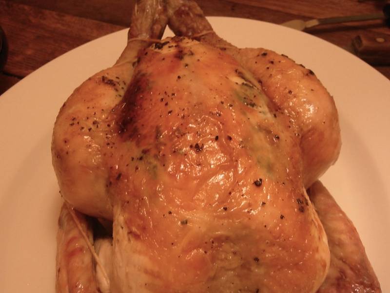 Air Fryer Roast Chicken