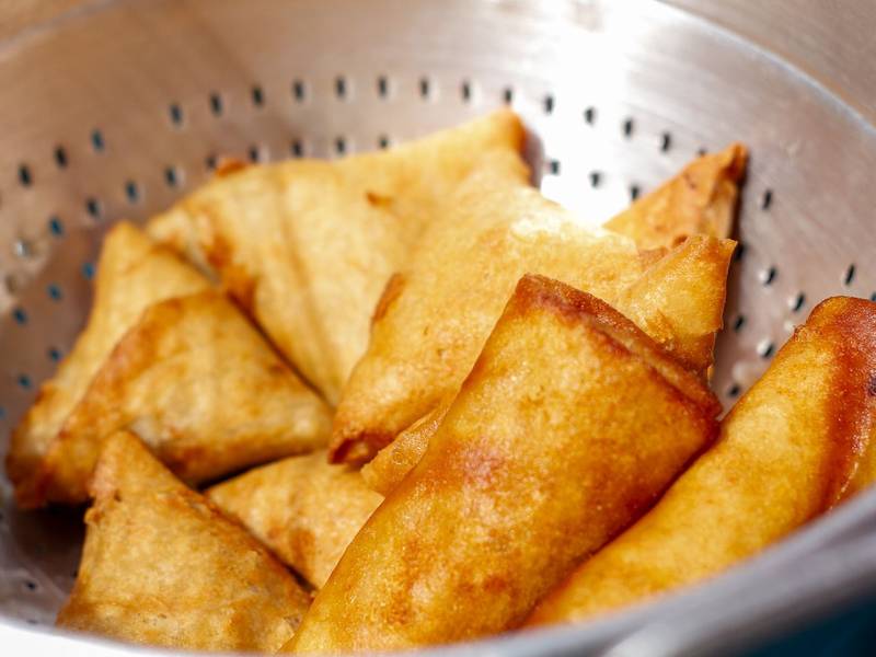 Air Fryer Samosas