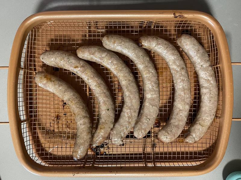 Air Fryer Sausages