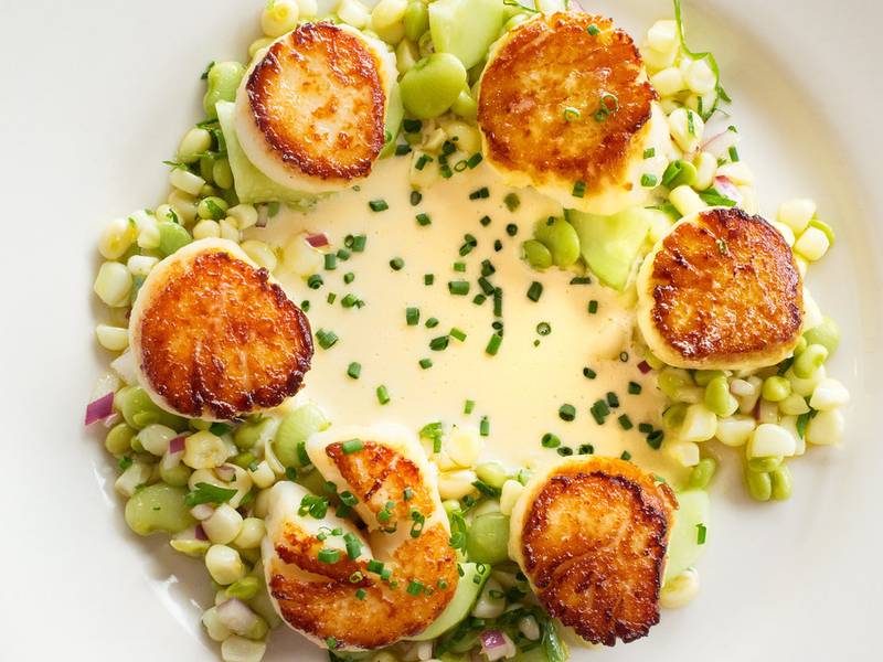 Air Fryer Scallops
