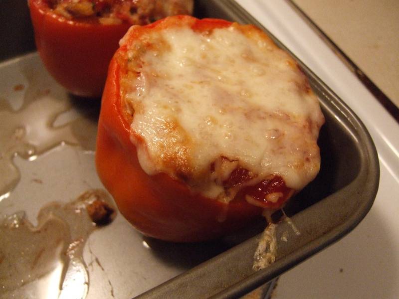 Air Fryer Stuffed Peppers