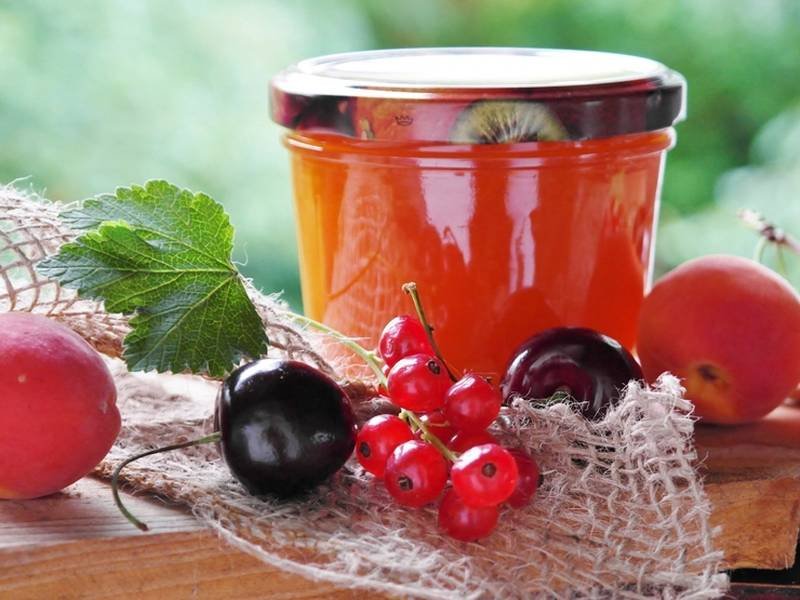 Apricot Jam, an American breakfast recipe