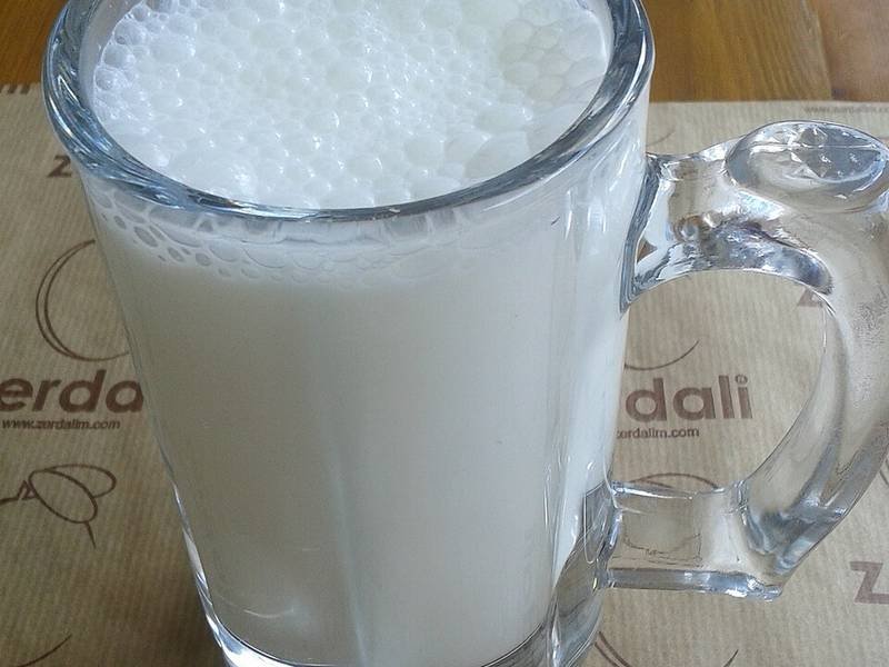 Ayran — Turkish drinks recipe, served and ready to eat