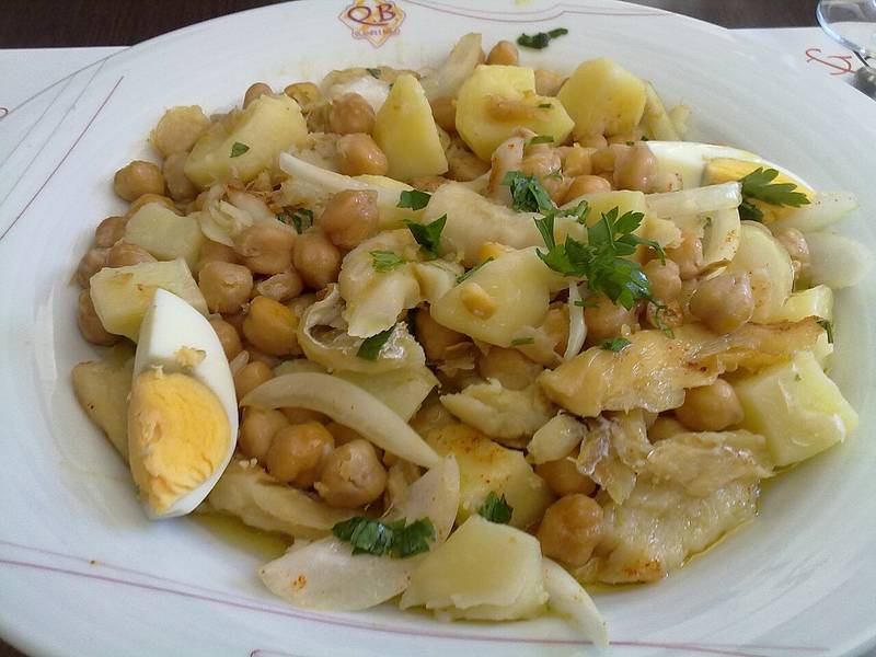 Bacalhau com Grao