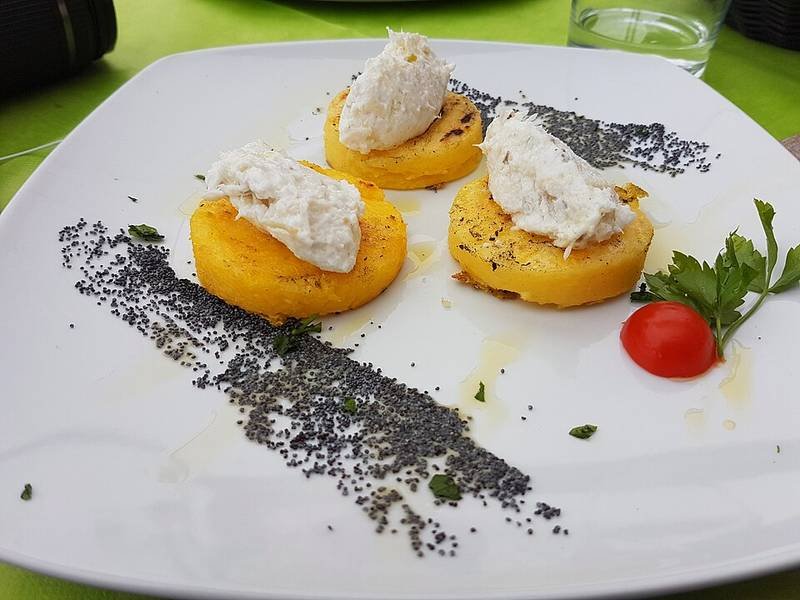 Baccalà Mantecato — Italian appetizers recipe, served and ready to eat