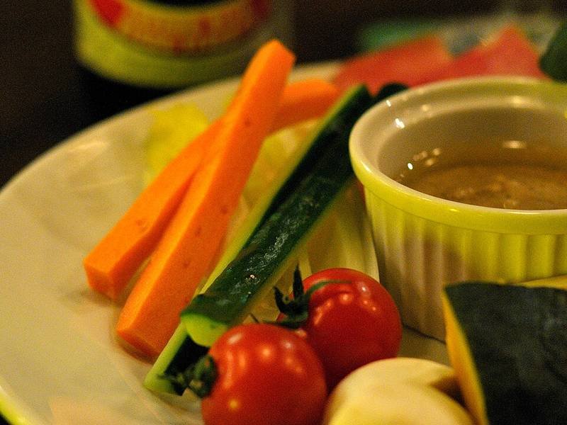 Bagna Cauda — Italian appetizers recipe, served and ready to eat