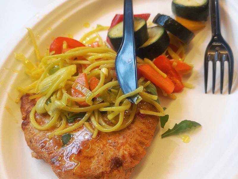 Juicy Baked Chicken Breast — American dinner recipe, served and ready to eat