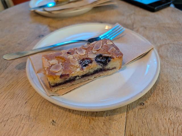 Ingredients and preparation for bakewell tart