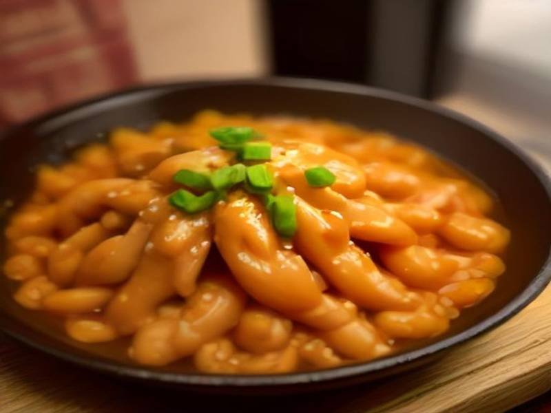 Bang Bang Chicken — Chinese appetizers recipe, served and ready to eat