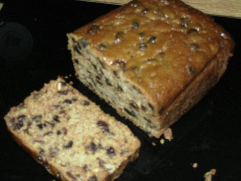 Bara Brith — Welsh baking recipe, served and ready to eat