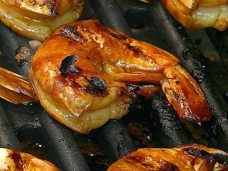 Barbecued Prawns