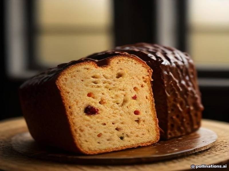 Barmbrack — Irish baking recipe, served and ready to eat