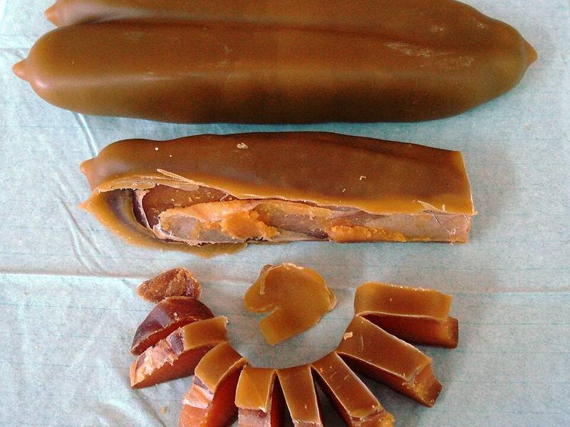 Batarekh — Egyptian appetizers recipe, served and ready to eat