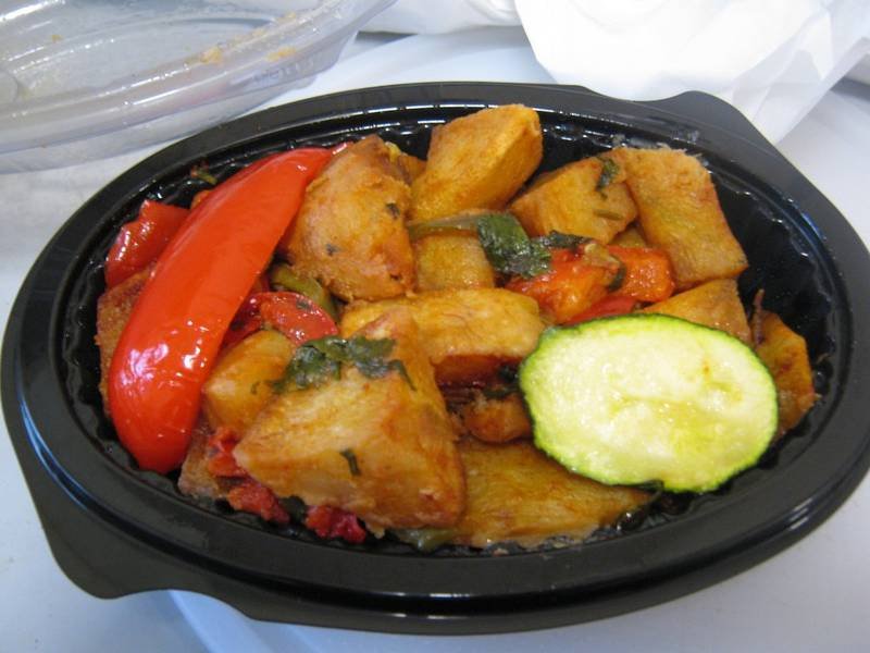 Batata Harra — Lebanese appetizers recipe, served and ready to eat