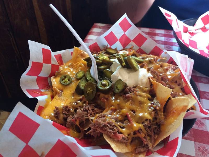 BBQ Pulled Pork Nachos