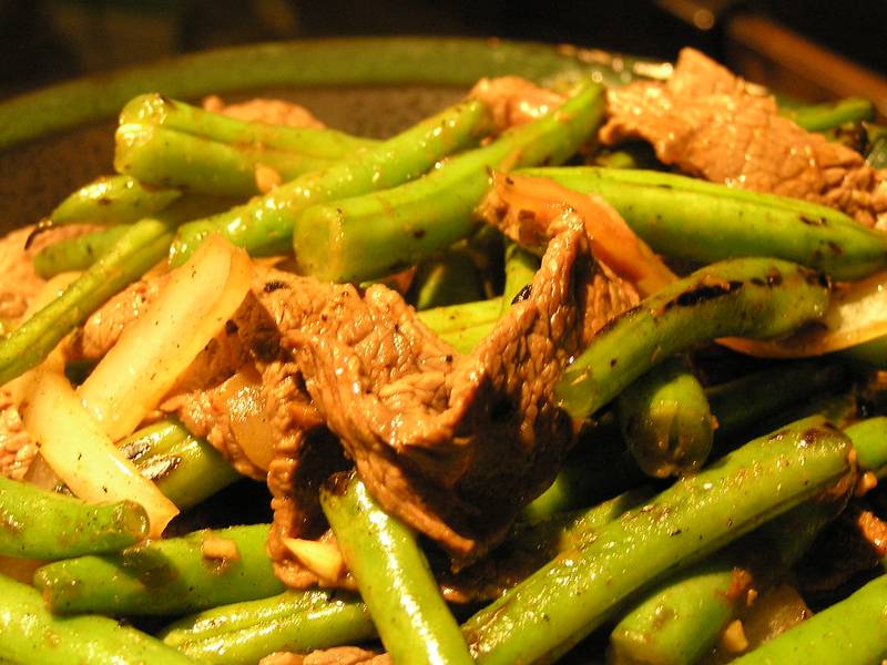 Beef and Green Bean Stir-Fry