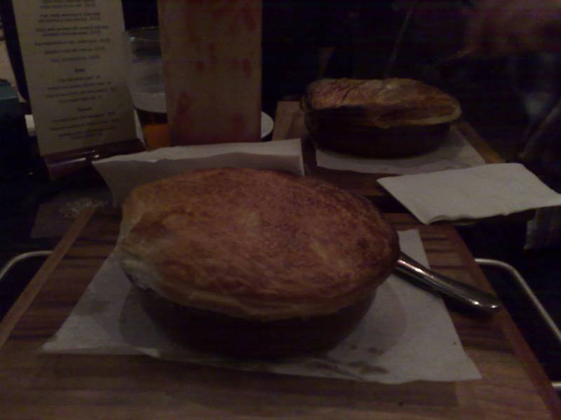 Beef and Guinness Pie, a British dinner recipe — steak and stout pie
