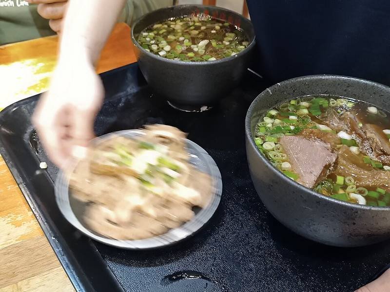 Taiwanese Beef Noodle Soup — Taiwanese dinner recipe, served and ready to eat