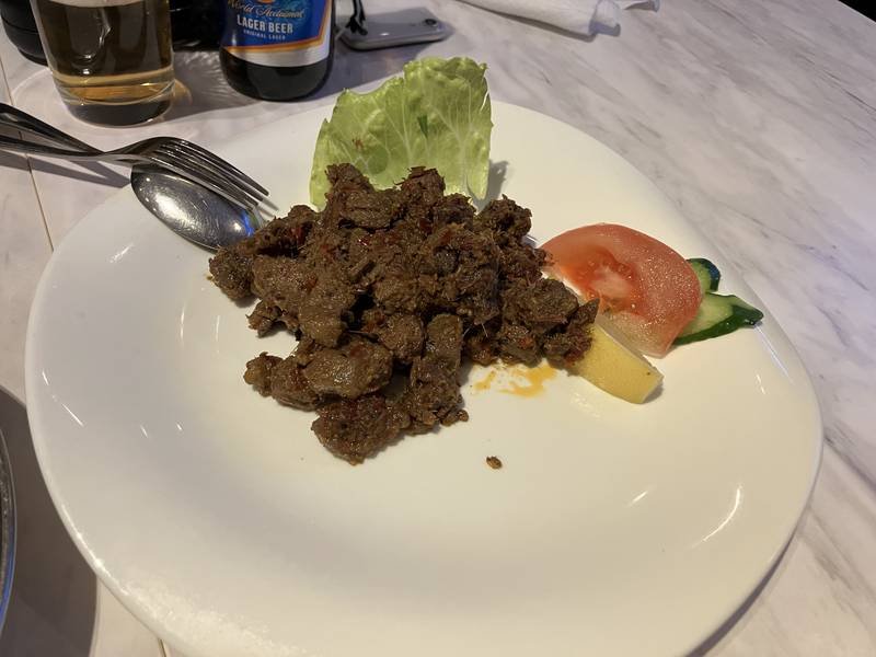 Beef Rendang — Indonesian dinner recipe, served and ready to eat