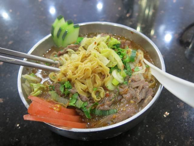 Ingredients and preparation for beef satay