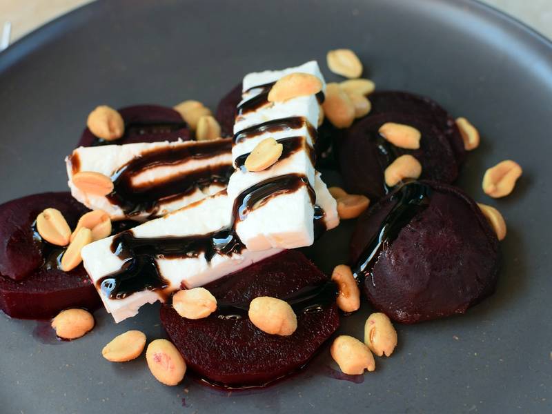 Beetroot and Goat Cheese Salad