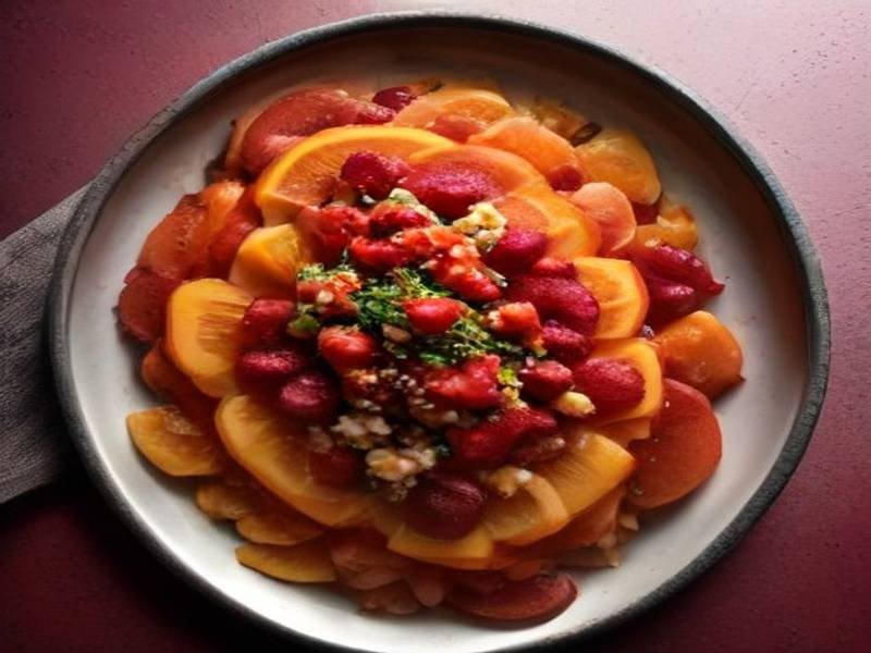Beetroot, Orange and Feta Salad — Australian healthy recipe, served and ready to eat