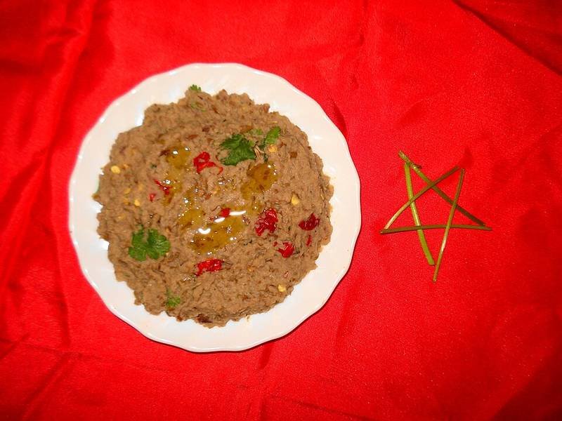 Besara — Egyptian appetizers recipe, served and ready to eat