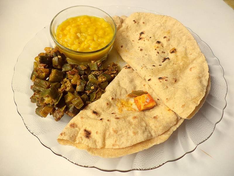 Bhindi Masala — Indian dinner recipe, served and ready to eat