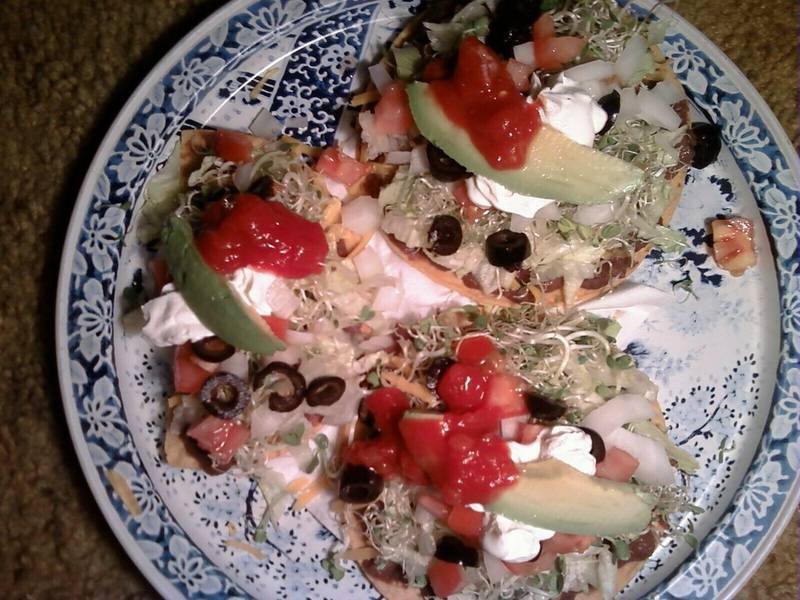 Black Bean Breakfast Tostadas