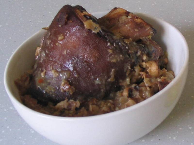 Black Eyed Peas with Ham