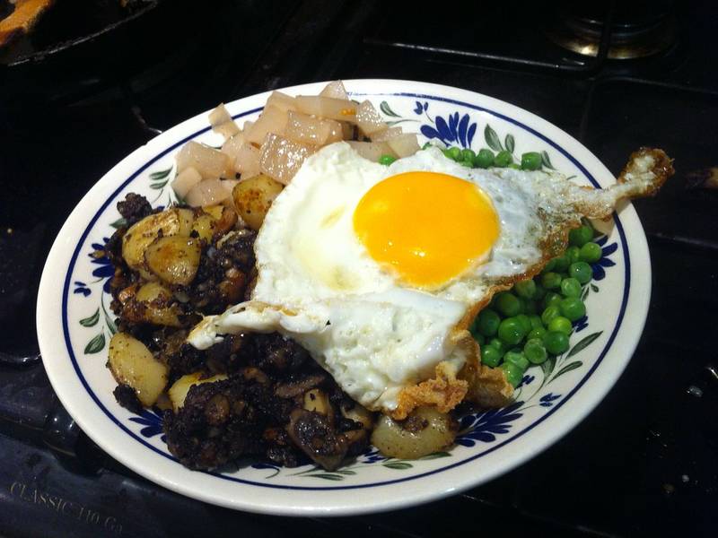 Black Pudding Hash