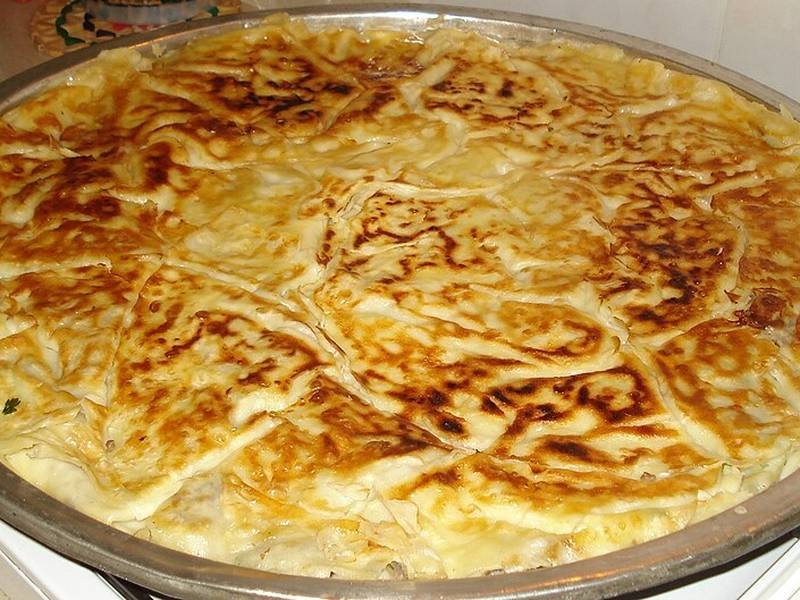 Cheese Börek — Turkish appetizers recipe, served and ready to eat