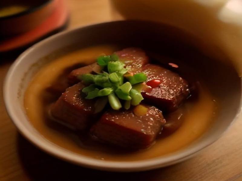 Braised Beef Brisket — Chinese dinner recipe, served and ready to eat