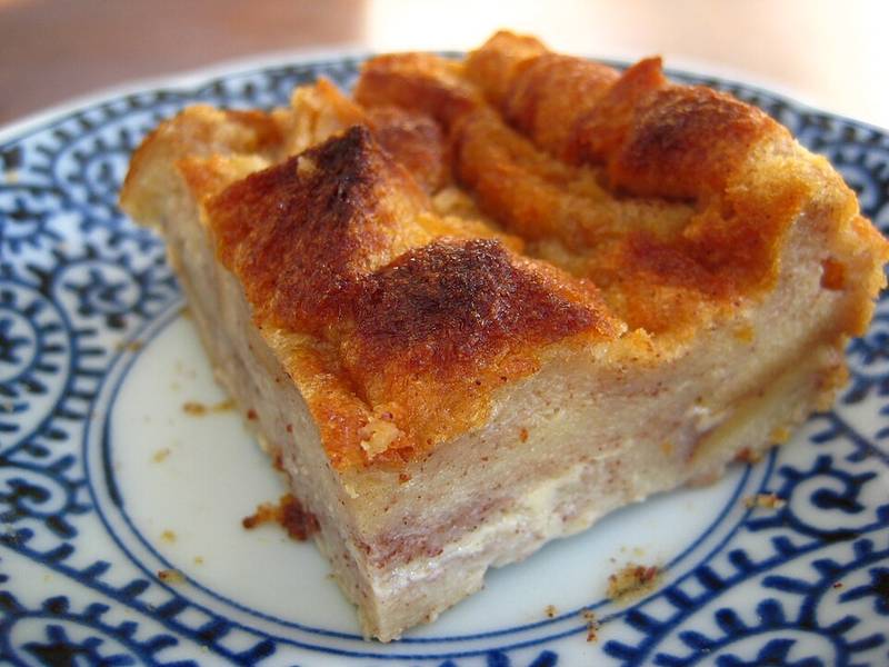 Bread Pudding with Whiskey Sauce