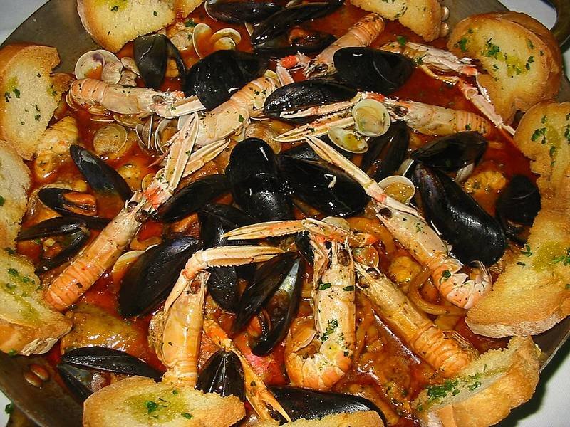 Brodetto all'Anconetana — Italian dinner recipe, served and ready to eat