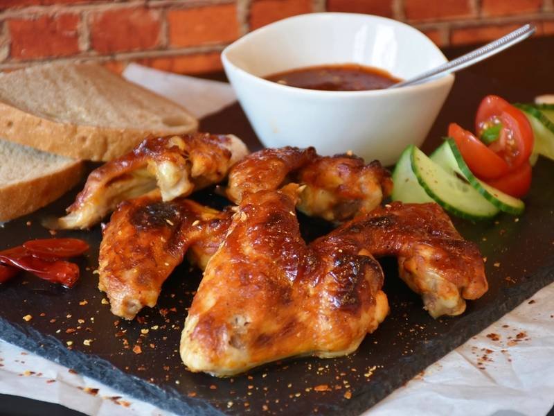 Buffalo Chicken Dip — American appetizers recipe, served and ready to eat