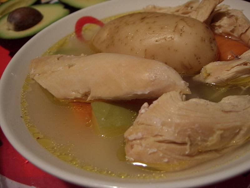 Caldo de Pollo, a Mexican dinner recipe — weight loss friendly chicken soup