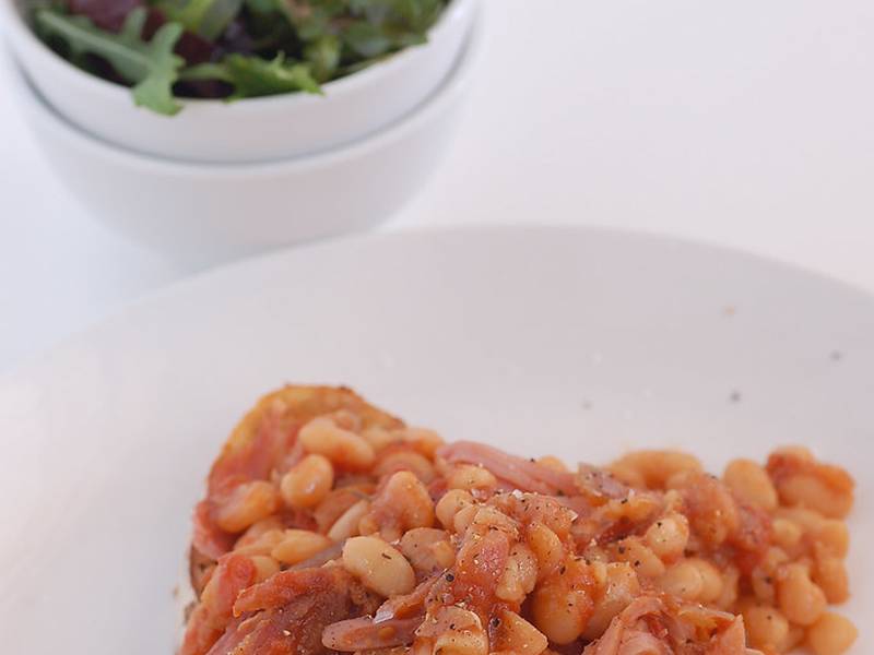 Canadian Maple Baked Beans