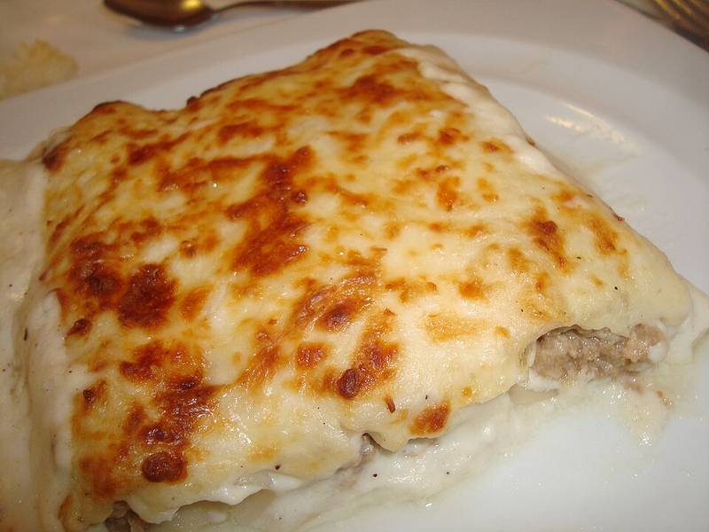 Canelones de Carne