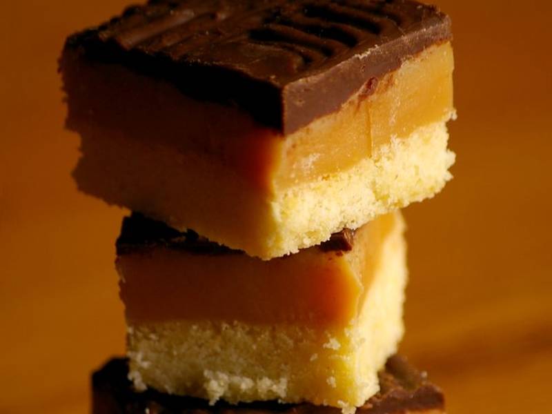 Caramel Slice Bars