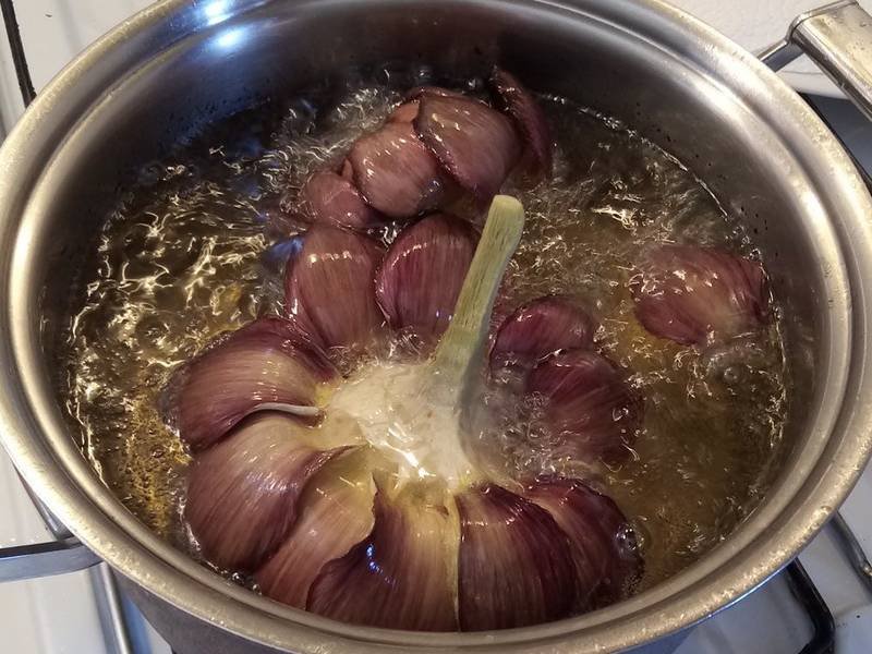 Carciofi alla Giudia — Italian appetizers recipe, served and ready to eat