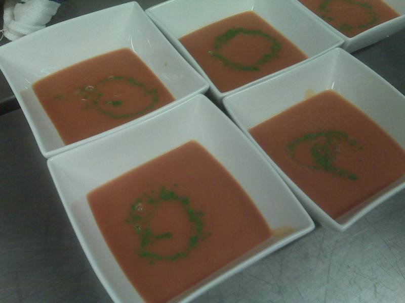 Carrot and Coriander Soup, a British lunch recipe — homemade carrot soup
