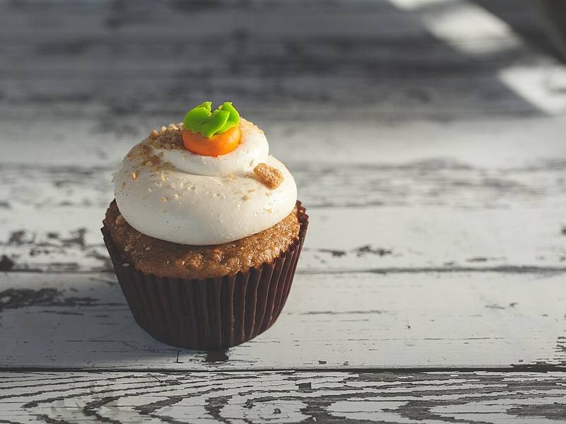Spiced Carrot Cake — American desserts recipe, served and ready to eat