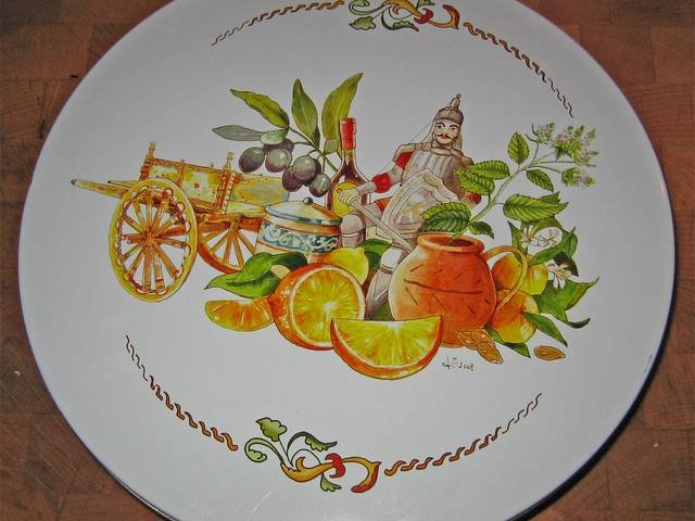 Ingredients and preparation for cassata siciliana